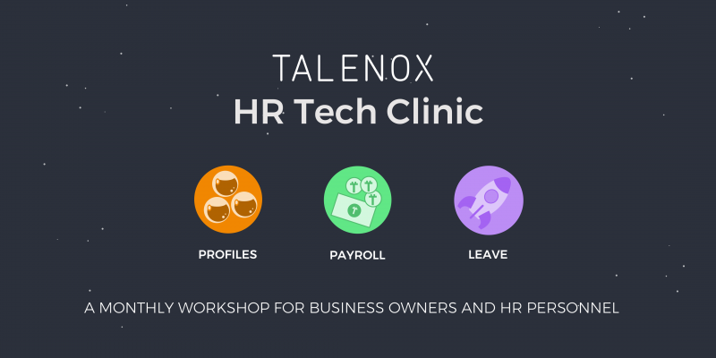 Talenox HR Tech Clinic 2018 Recap