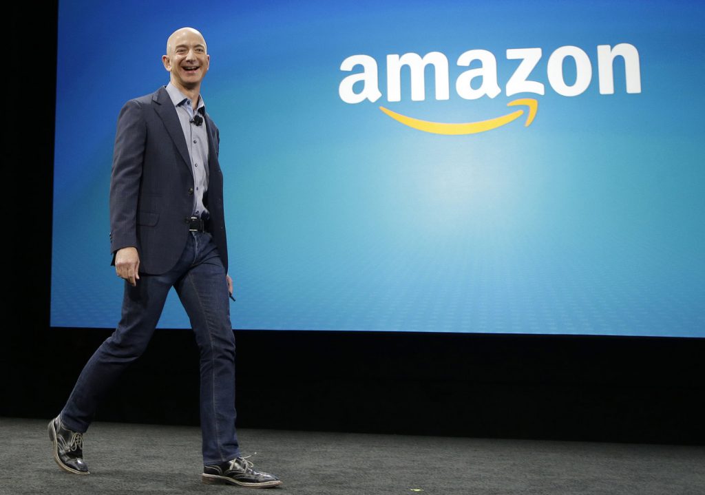 Jeff Bezos, CEO of amazon