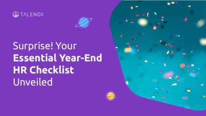 end of year HR checklist