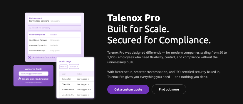 Talenox Pro 1